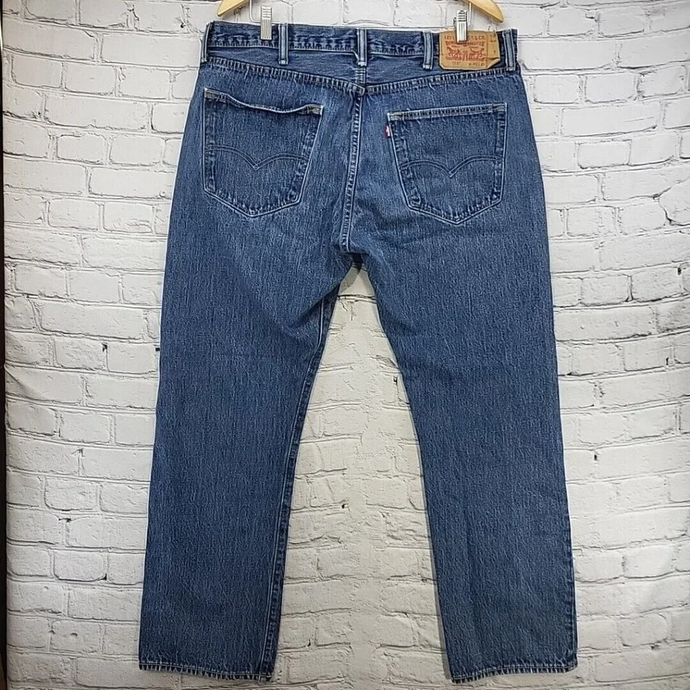 Levi’s 501xx Jeans Mens W40 L32 Straight Leg‎ Cowboy Button-Fly